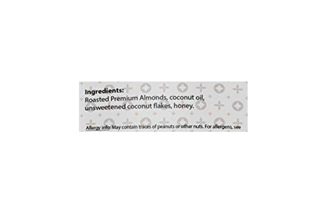 Delicieux All Natural Almond Butter, Coconut   Glass Jar  200 grams